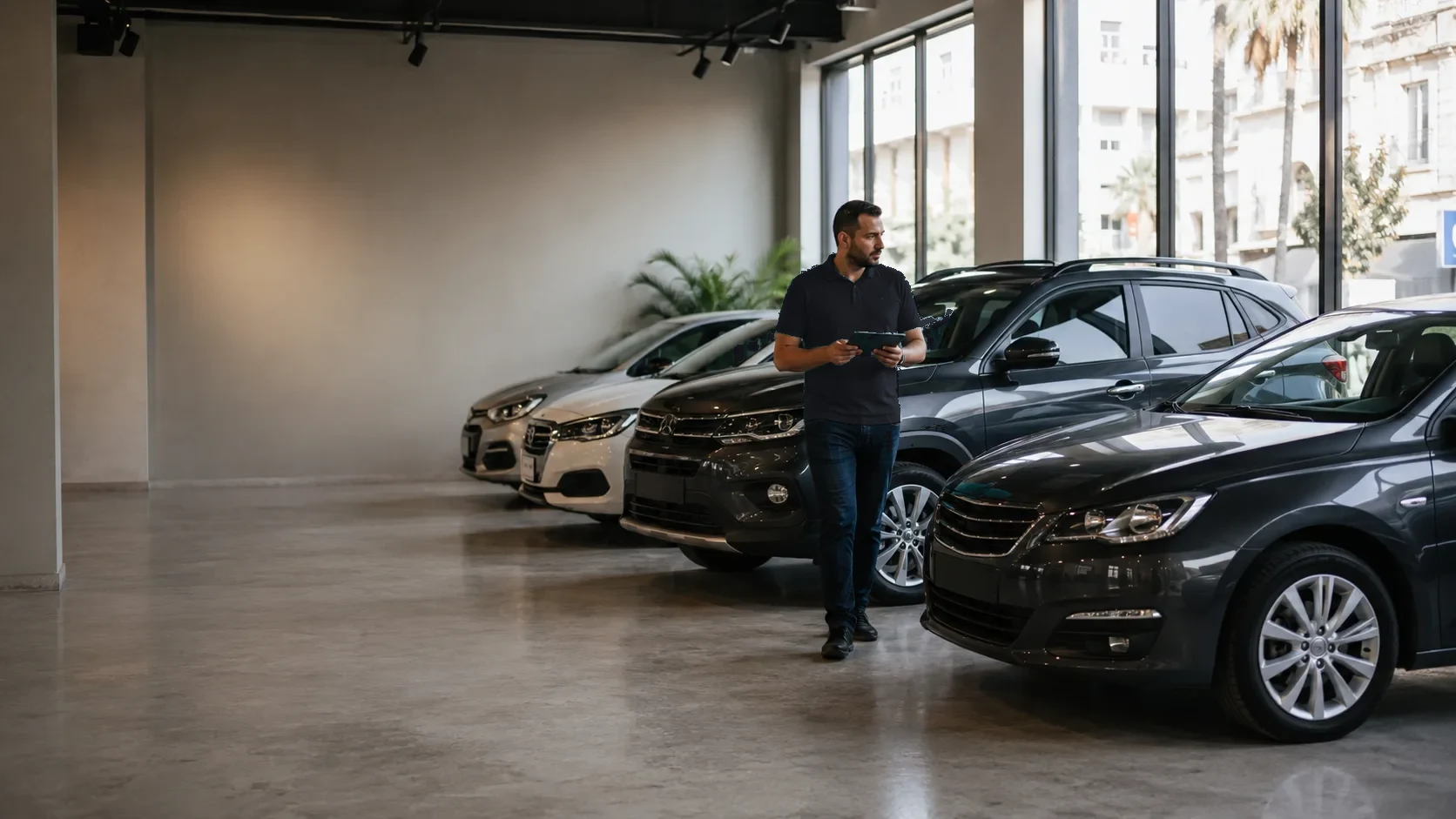 Le showroom MoziMotors